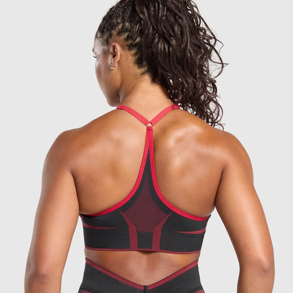 Adapt Camo Racer Back Sports Bra - Image 2