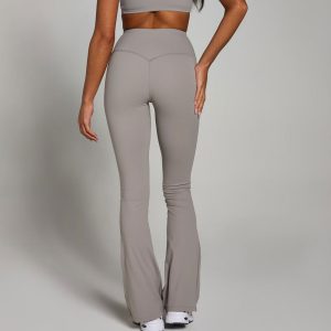 Contrast Texture Leggings – Espresso