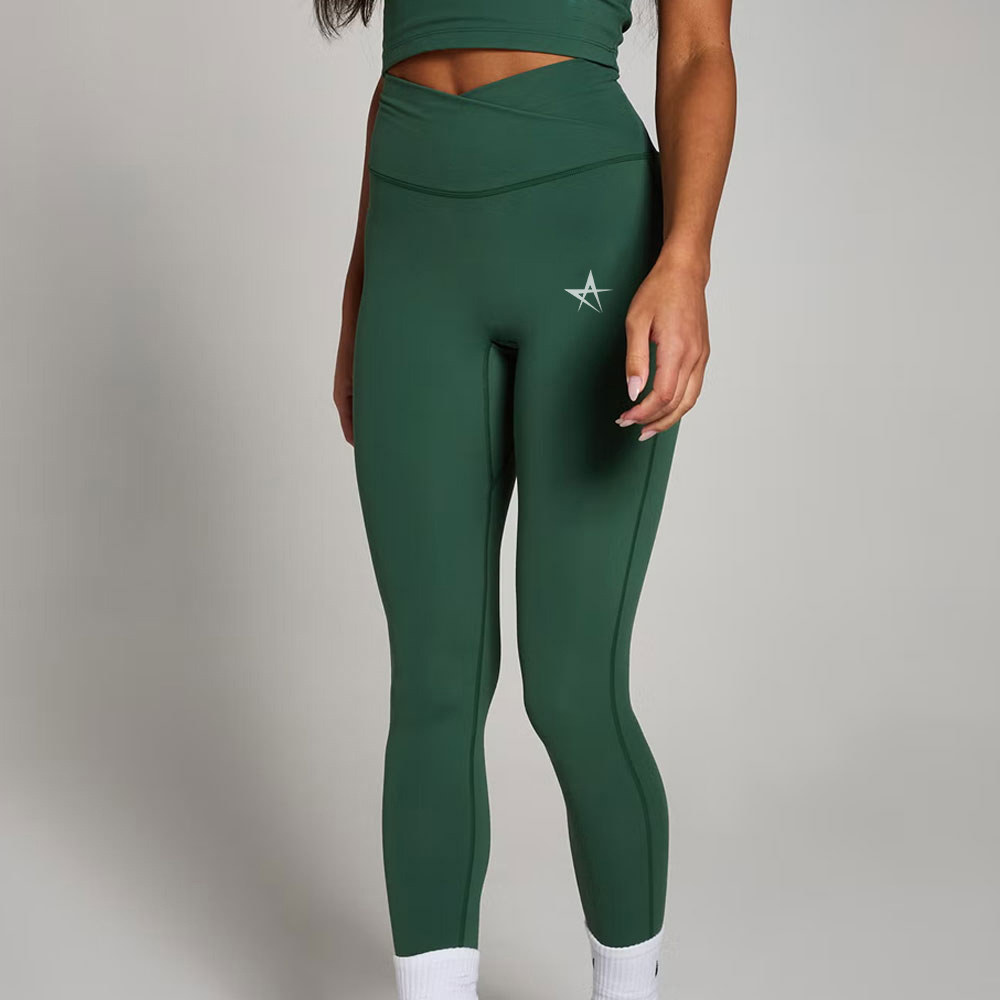 Abstract Leggings - Black